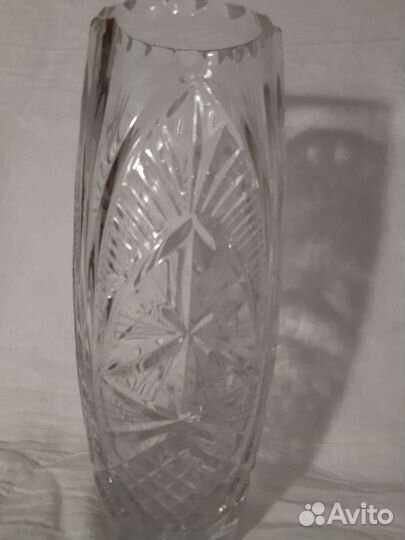 Вазы хрустальные
