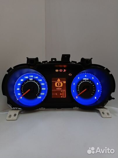 Шкала, Накладка на щиток Lancer 10 X Outlander