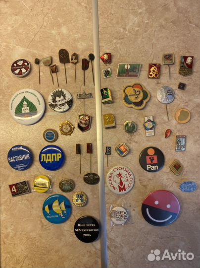 Значки с выставок
