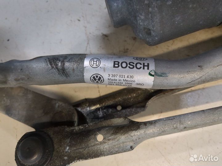 Механизм стеклоочистителя Volkswagen Passat 7, 201