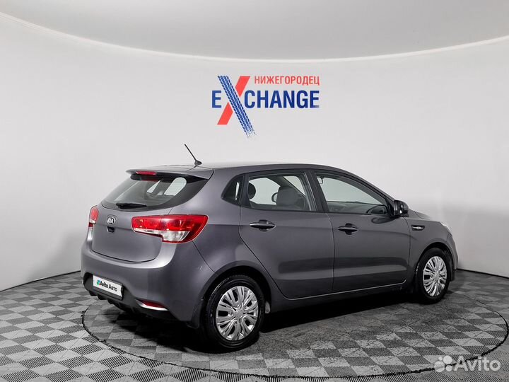 Kia Rio 1.4 МТ, 2016, 95 575 км