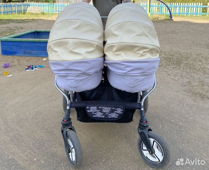 Коляска для двойни mikado 3 в 1