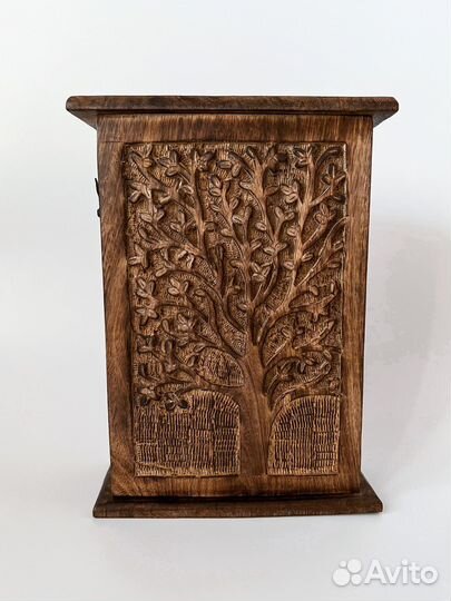 Ключница из дерева манго