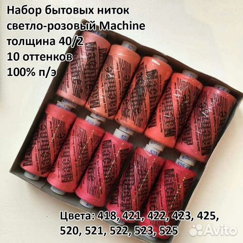 Наборы ниток для шитья