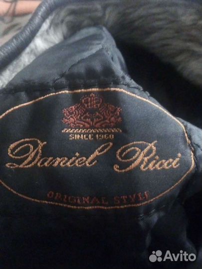 Мужская кожаная кепка