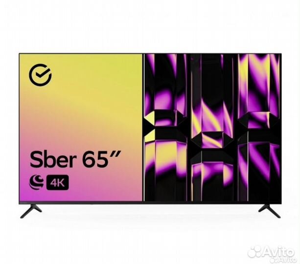 Новый SMART TV Sber 65 дюймов