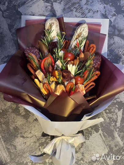 Мужские букеты съедобные
