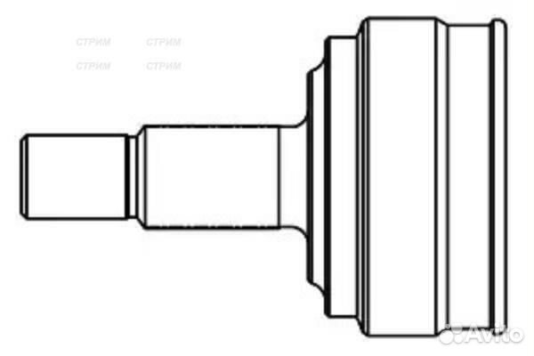 Шрус mazda 3 BK 03-08 нар
