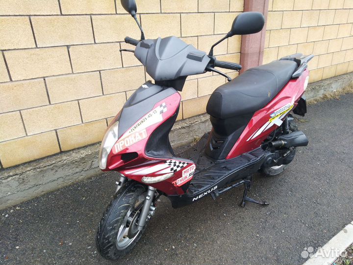 Двухместный скутер 50 куб