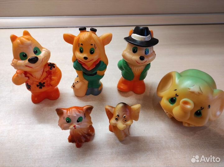 Резиновые игрушки