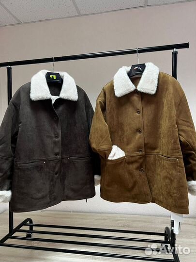 Дубленка искусственная женская