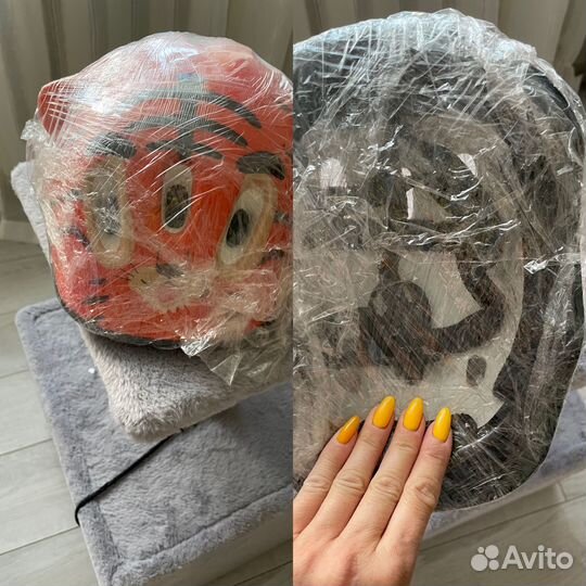 Шлем детский тигренок