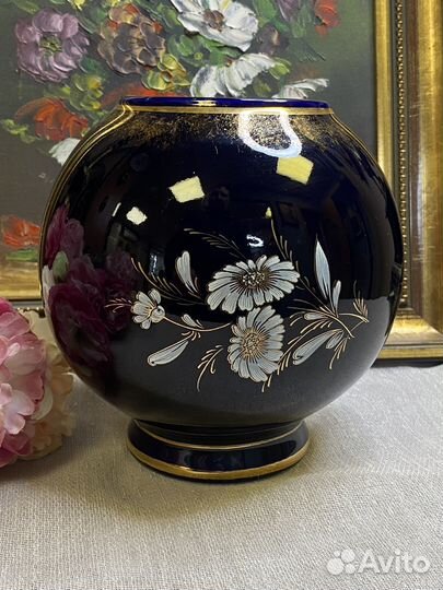 Винтажная ваза royalporzellan handarbeit Германия