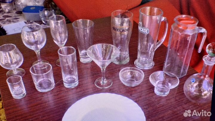 Бокалы и стаканы