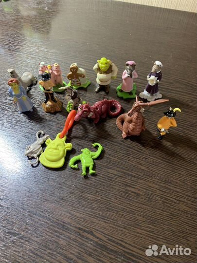 Игрушки из киндера 90х и не только