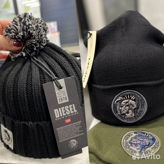 Мужская шапкa diesel
