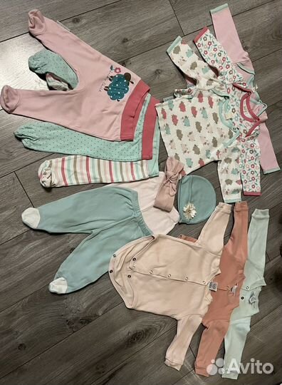 Детская одежда для девочек пакетом 62
