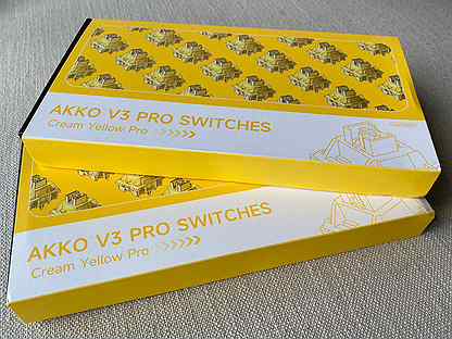 Свитчи для клавиатура Akko V3 Pro Cream Yellow
