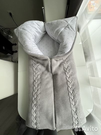 Конверт одеяло на выписку зима осень