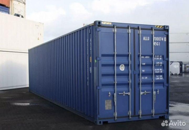40 футов контейнер морской