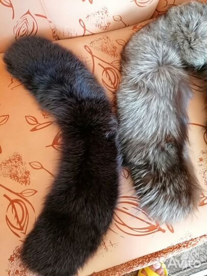 Меховой воротник натуральный