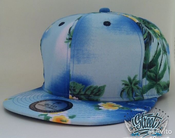 Кепки Blvd с плоским козырьком летние маями новые