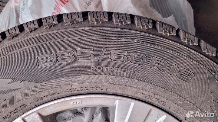 Резина зимняя с дисками Lexus 570