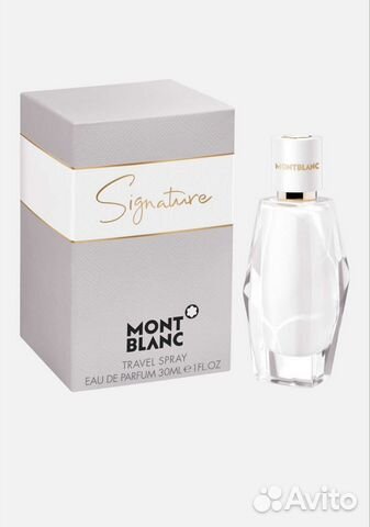 Оригинал Парфюмерная вода Montblanc Signature