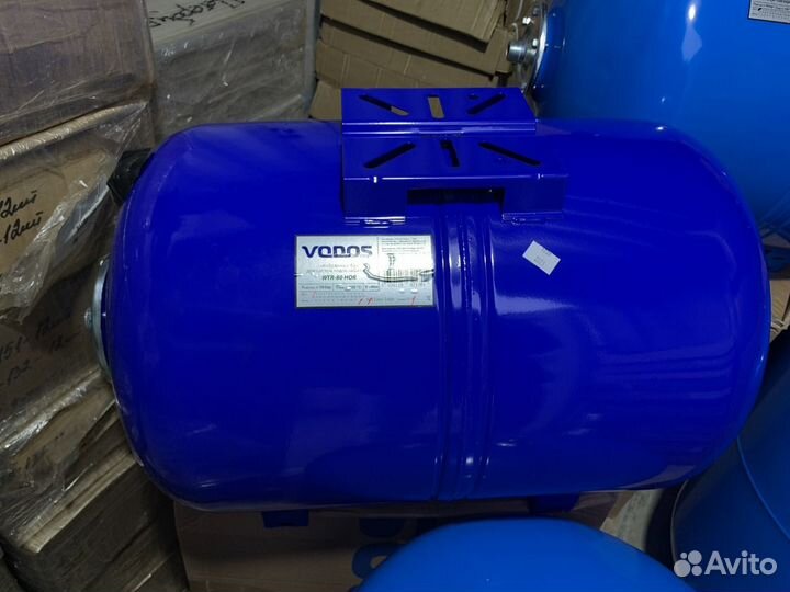Гидроаккумулятор vodos WTR 80 HOR (80 литров, 10ba