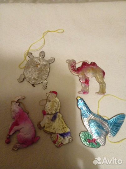 Новогодние советские украшения