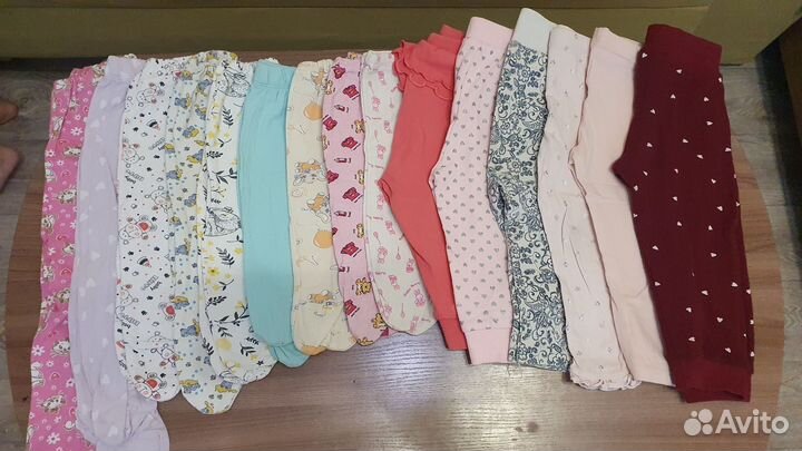 Пакет вещей на девочку с рождения до года