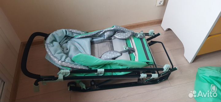 Детские санки коляска ника