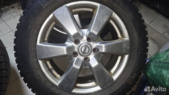 Продам оригинальные диски r17 nissan