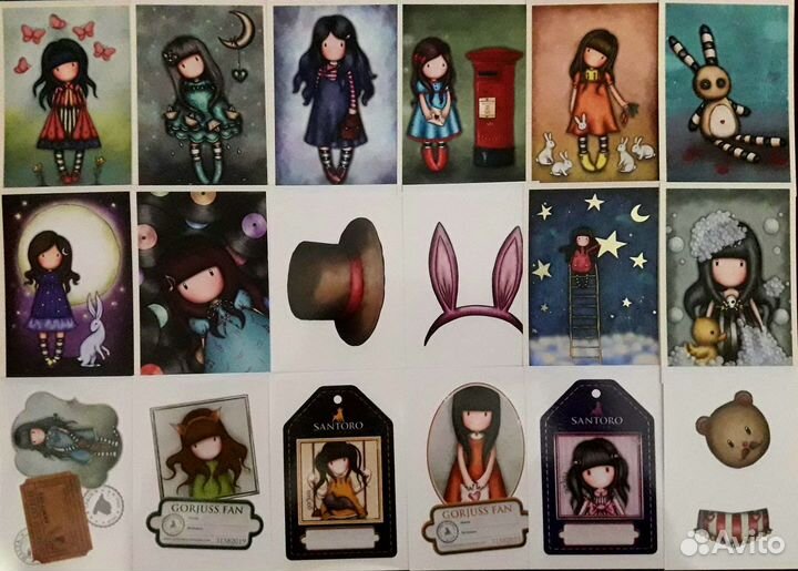 Наклейки panini Gorjuss 3