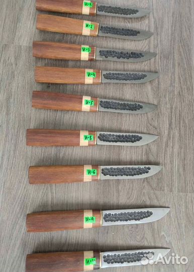 Ножи якутские ручной работы 110х18мшд с гравировко