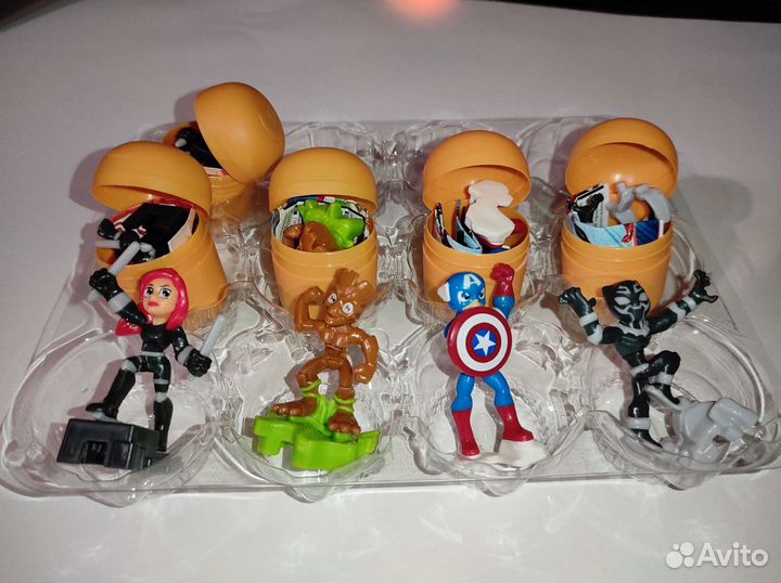 Киндер сюрприз natoons 2021 марвел