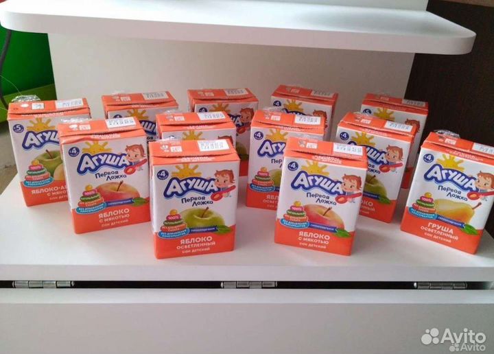 Сок Агуша в ассортименте