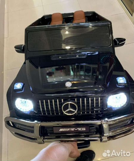 Детский электромобиль двухместный