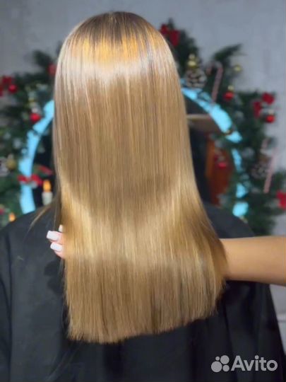 Кератиновое выпрямление