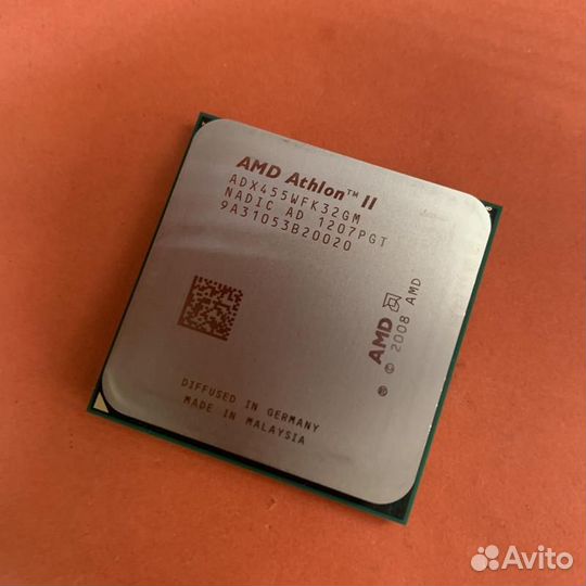 Процессор Amd Athlon Ii X3 455 на AM3