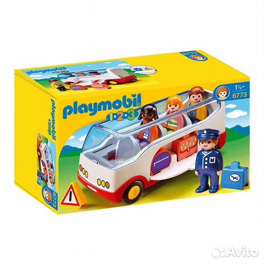 Play mobil плеймобил автобус и человечки