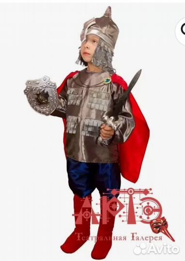 Костюм богатыря 116 122