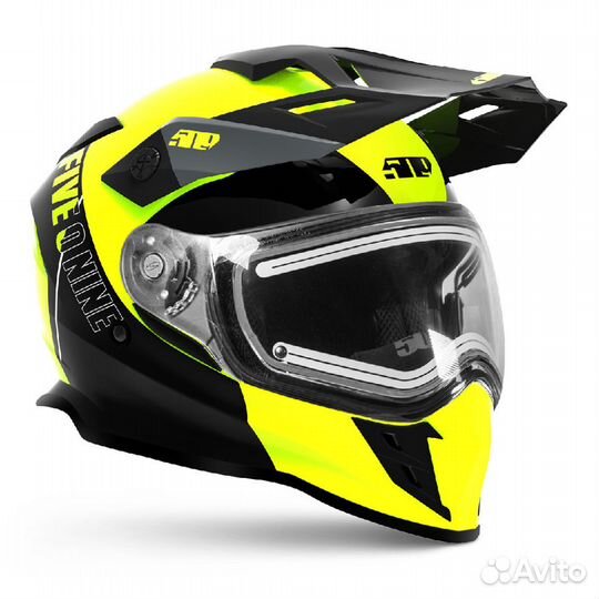 Шлем 509 Delta R3 Ignite, (Lime Green Gray, S)