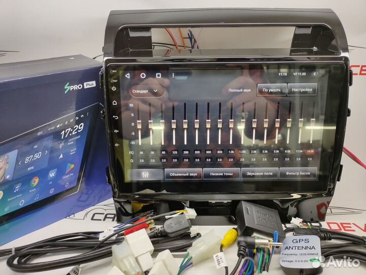 Магнитола Land Cruiser 200 2007-15 cc2l Teyes