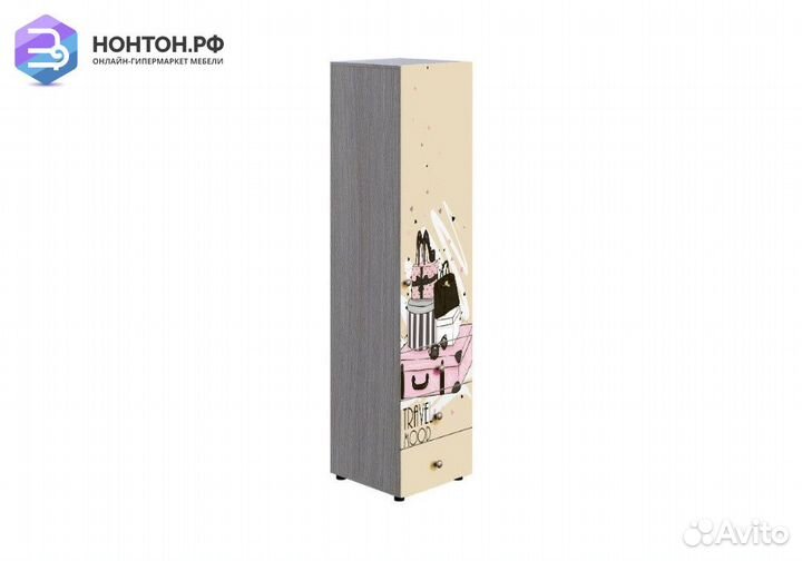 Пенал комбинированный Мийа-3А ясень шимо светлый