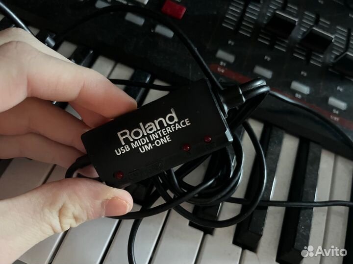 Roland USB midi interface (um-one)