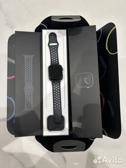 Часы apple watch 5 44 mm nike