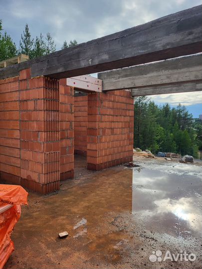 Строительство домов из кирпича / газобетона