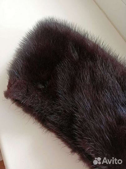 Меховой воротник норка