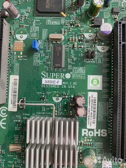 Intel X9SIE-F + 8Gb + i5 (4 проца по 3.2 gгц)